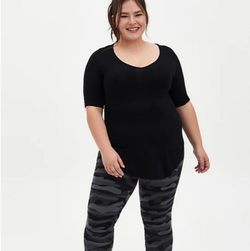 Torrid Gray Camo Leggings
